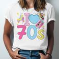 I Love 70's Retro Style Nostalgia Vibe 1970's Party Premium Tri-Blend Unisex Jersey T-Shirt I Love 70's Retro Style Nostalgia Vibe 1970's Party Premium Tri-Blend Unisex Jersey T-Shirt