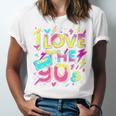 I Love The 90'S 90s Retro Nostalgia Premium Tri-Blend Unisex Jersey T-Shirt I Love The 90'S 90s Retro Nostalgia Premium Tri-Blend Unisex Jersey T-Shirt
