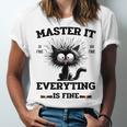Masters Mastered It Graduate Master Degree Graduation Unisex Jersey T-Shirt