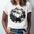 Monster Squonk In Forest Folklore Cryptid Introvert Unisex Jersey T-Shirt