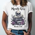 Morally Grey Book Club Gothic Vintage Style Unisex Jersey T-Shirt Morally Grey Book Club Gothic Vintage Style Unisex Jersey T-Shirt