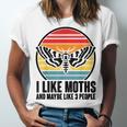 I Like Moths And Maybe 3 People Insect Moth Lovers Introvert Unisex Jersey T-Shirt