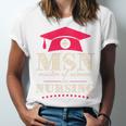Msn Master Of Science In Nursing College Graduation Premium Tri-Blend Unisex Jersey T-Shirt