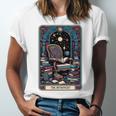 Mystical Library Book Reader The Introvert Tarot Card Unisex Jersey T-Shirt Mystical Library Book Reader The Introvert Tarot Card Unisex Jersey T-Shirt