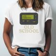Old School 90s Pager Retro Nostalgia Vintage Tech Gen Unisex Jersey T-Shirt Old School 90s Pager Retro Nostalgia Vintage Tech Gen Unisex Jersey T-Shirt