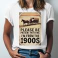 Be Patient With Me I'm From The 1900s Birthday Retirement Premium Tri-Blend Unisex Jersey T-Shirt