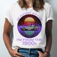 Be Patient With Me I'm From The 1900s Synthwave Unisex Jersey T-Shirt