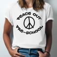 Peace Out PreschoolShirt For School Graduation Unisex Jersey T-Shirt