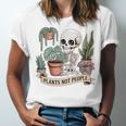 Plant Introvert Gardener Houseplant Botanical Women Men Kids Unisex Jersey T-Shirt