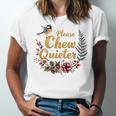 Please Chew Quieter Sarcastic Introvert Humor Unisex Jersey T-Shirt Please Chew Quieter Sarcastic Introvert Humor Unisex Jersey T-Shirt
