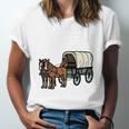 Please Be Patient I'm From The 1900s Amish Wagon & Vintage Premium Unisex Jersey T-Shirt