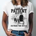 Please Patient I'm From The 1900s Boomer Memes Unisex Jersey T-Shirt
