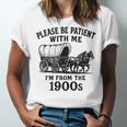 Please Be Patient With Me I'm From The 1900s Boomer Premium Tri-Blend Unisex Jersey T-Shirt