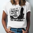 Please Be Patient With Me I'm From The 1900s Covered Wagon Unisex Jersey T-Shirt