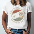 Please Be Patient With Me I'm From The 1900s Retro Gamer Premium Tri-Blend Unisex Jersey T-Shirt