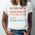 Please Be Patient With Me I'm From The 1900s Sarcastic Premium Unisex Jersey T-Shirt