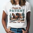 Please Be Patient I'm From The 1900s Stagecoach Western Vint Premium Tri-Blend Unisex Jersey T-Shirt