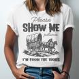 Please Show Me Patience I'm From The 1900s Vintage Horse Premium Unisex Jersey T-Shirt Please Show Me Patience I'm From The 1900s Vintage Horse Premium Unisex Jersey T-Shirt