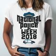 Police Officer National Week T-Shirt Graduation 2018 Unisex Jersey T-Shirt