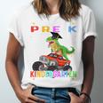 Pre k Graduation 2025 Pre-k Kindergarten Graduate Dinosaur Premium Tri-Blend Unisex Jersey T-Shirt