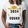 Prom Squad 2024 High School Graduation Party Premium Unisex Jersey T-Shirt