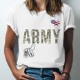 Proud Army Mom Army Graduation Mom US Army Mom Unisex Jersey T-Shirt