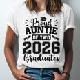 Proud Auntie Of Two 2026 Graduates Graduation Unisex Jersey T-Shirt