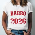 Proud Babbo Of a Class Of 2026 Graduate For Graduation Unisex Jersey T-Shirt