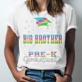 Proud Big Brother Of PreK School Graduate 2024 Graduation Premium Unisex Jersey T-Shirt