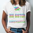 Proud Big Sister Of Kindergarten Graduate 2024 Graduation Premium Unisex Jersey T-Shirt