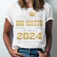 Proud Big Sister Of Two 2024 Graduate Class 2024 Graduation Premium Unisex Jersey T-Shirt