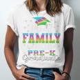 Proud Family Of PreK School Graduate 2024 Graduation Family Premium Unisex Jersey T-Shirt