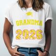Proud Grandma Of A 2026 Senior Softball Graduation Matching Unisex Jersey T-Shirt