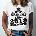 Proud Grandma Of A Class Of 2018 Tee Graduate Graduation Z1 Unisex Jersey T-Shirt