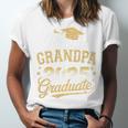 Proud Grandpa Of a Class Of 2025 Graduate Senior Graduation Premium Unisex Jersey T-Shirt