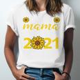 Proud Mama Of a 2021 Graduate Senior Mom 2021 Graduation Unisex Jersey T-Shirt
