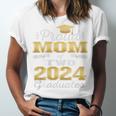 Proud Mom Of Two 2024 Graduate Class 2024 Graduation Family Premium Unisex Jersey T-Shirt