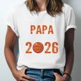 Proud PAPA Of 2026 Senior Basketball Student Graduation Unisex Jersey T-Shirt