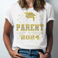 Proud Parent Of Two 2024 Graduate Class 2024 Graduation Premium Unisex Jersey T-Shirt