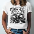 Proudly Anti Social Member Of The Introverted Book Club Unisex Jersey T-Shirt