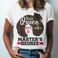 Queen Masters Degree Graduation Social Work MSW MPH Unisex Jersey T-Shirt