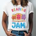 Reading Is My Jam I Love To Read Books Boy Girl Unisex Jersey T-Shirt