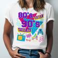 Retro 1980s 80's Baby 1990s 90's Made Me Nostalgia Birthday Premium Tri-Blend Unisex Jersey T-Shirt