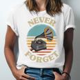 Retro Grammophone Never Forget Nostalgia Vintage Unisex Jersey T-Shirt