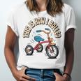 This How I Rolled Retro Tricycle 80s 90s Kid Nostalgia Unisex Jersey T-Shirt This How I Rolled Retro Tricycle 80s 90s Kid Nostalgia Unisex Jersey T-Shirt