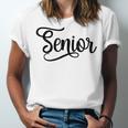 That Says Senior Cursive Script Graduation Unisex Jersey T-Shirt