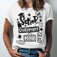 Senior 2021 Graduate 12th Grade Quarantine Senior Graduation Unisex Jersey T-Shirt