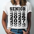 Senior 2026 2027 Class Of Graduation Unisex Jersey T-Shirt