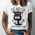 Senior 2026 High School College Graduation Year Class Of 26 Unisex Jersey T-Shirt