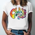 Senior Class Of 2019 Boho Tie Dye Graduation Unisex Jersey T-Shirt